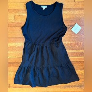 NWT Cynthia Rowley Sleeveless Midi Dress with Pockets